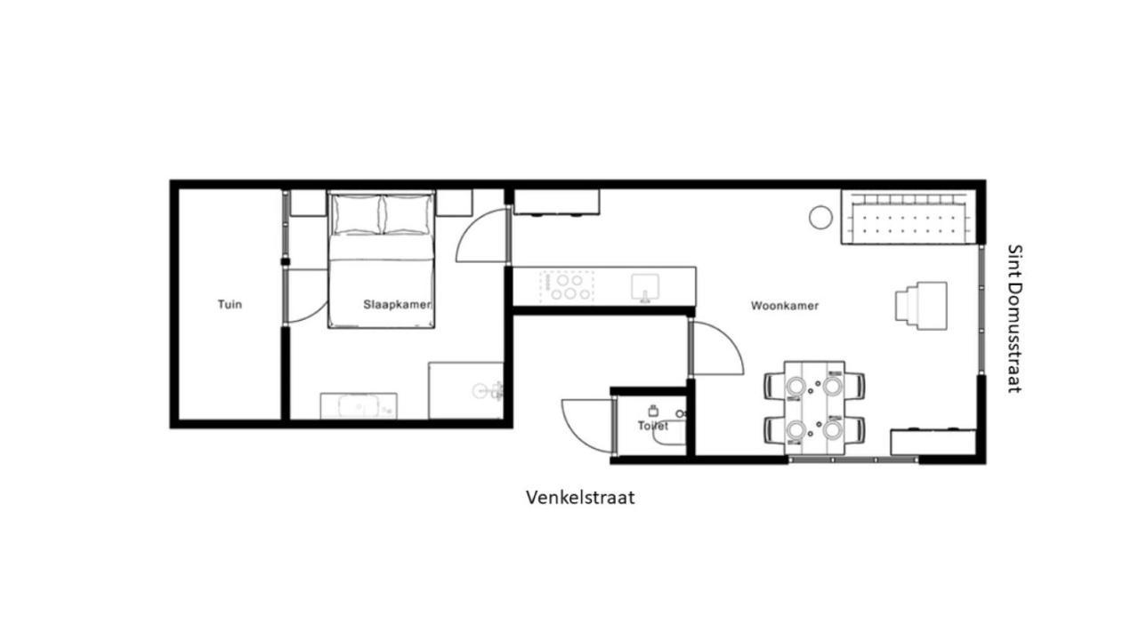 Pakhuis De Venkel Apartment Zierikzee Exterior photo